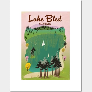 Lake Bled Slovakia Posters and Art